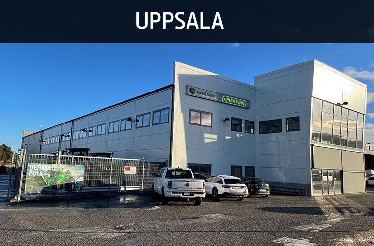 Kontakt Green Deer anläggning i Uppsala
